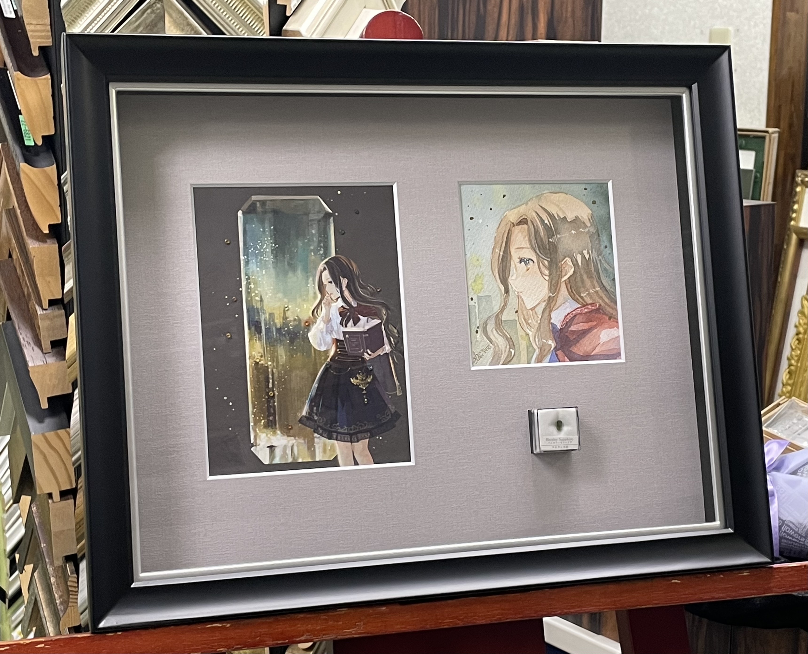 宝石とアートが生み出す特別な額装